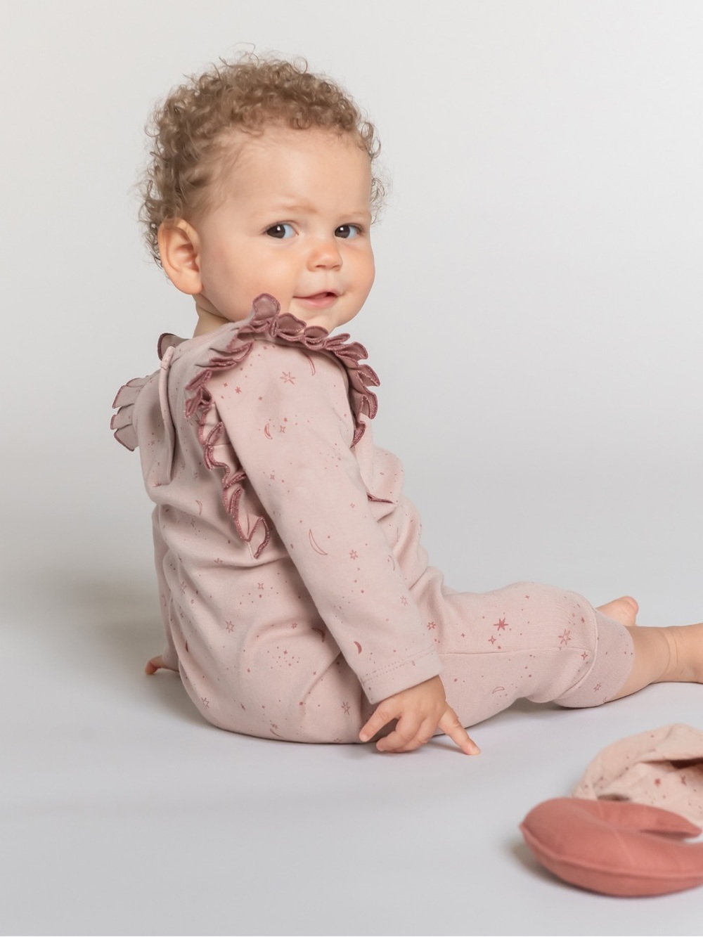 Pehr Designs Pleated Romper Size 0-3 months $36 - Picture 2 of 7
